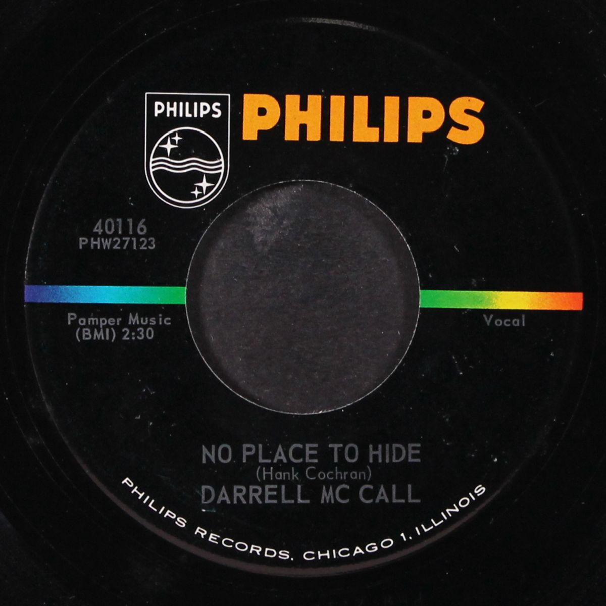 hud / no place to hide by DARRELL MCCALL
