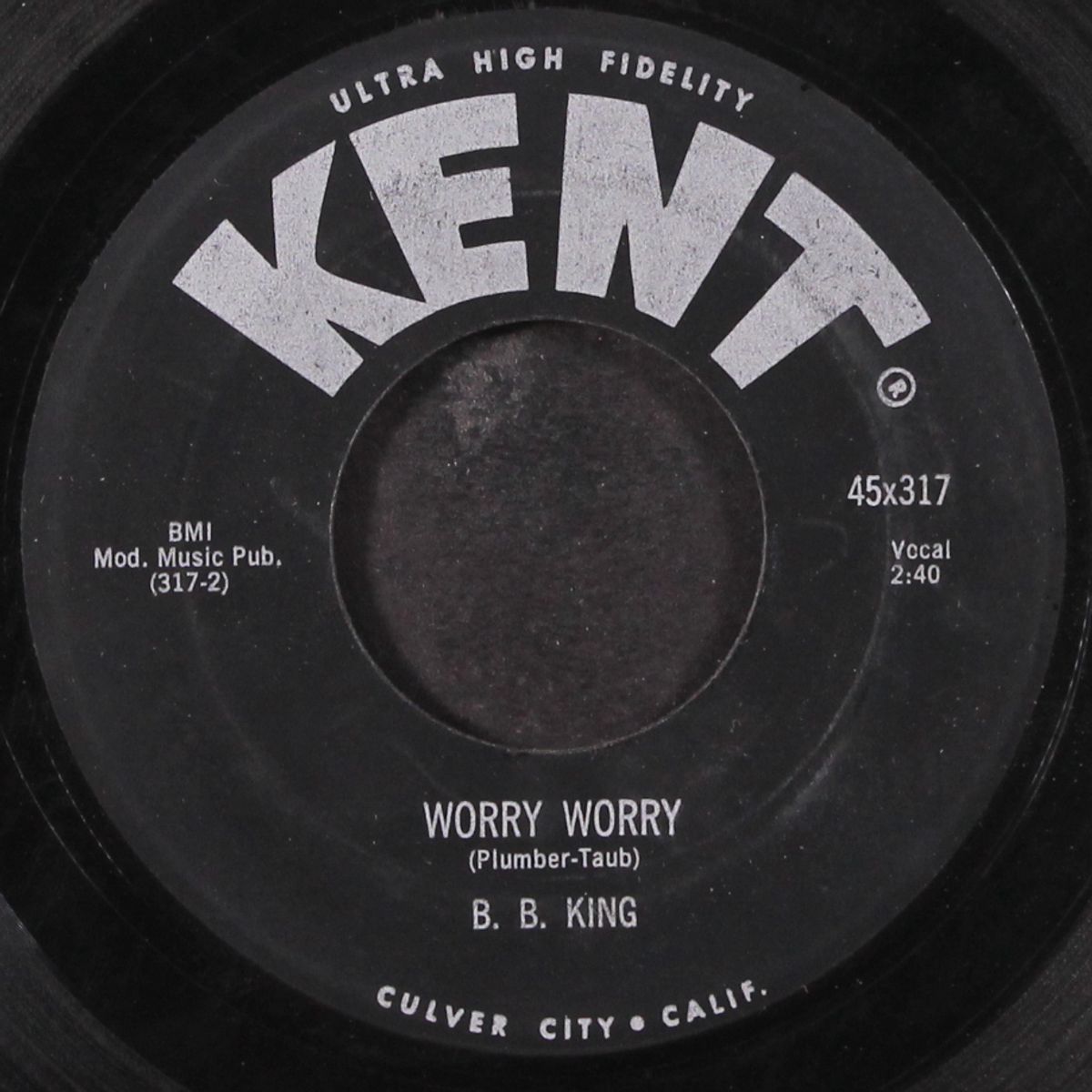 i am / worry worry by B.B. KING