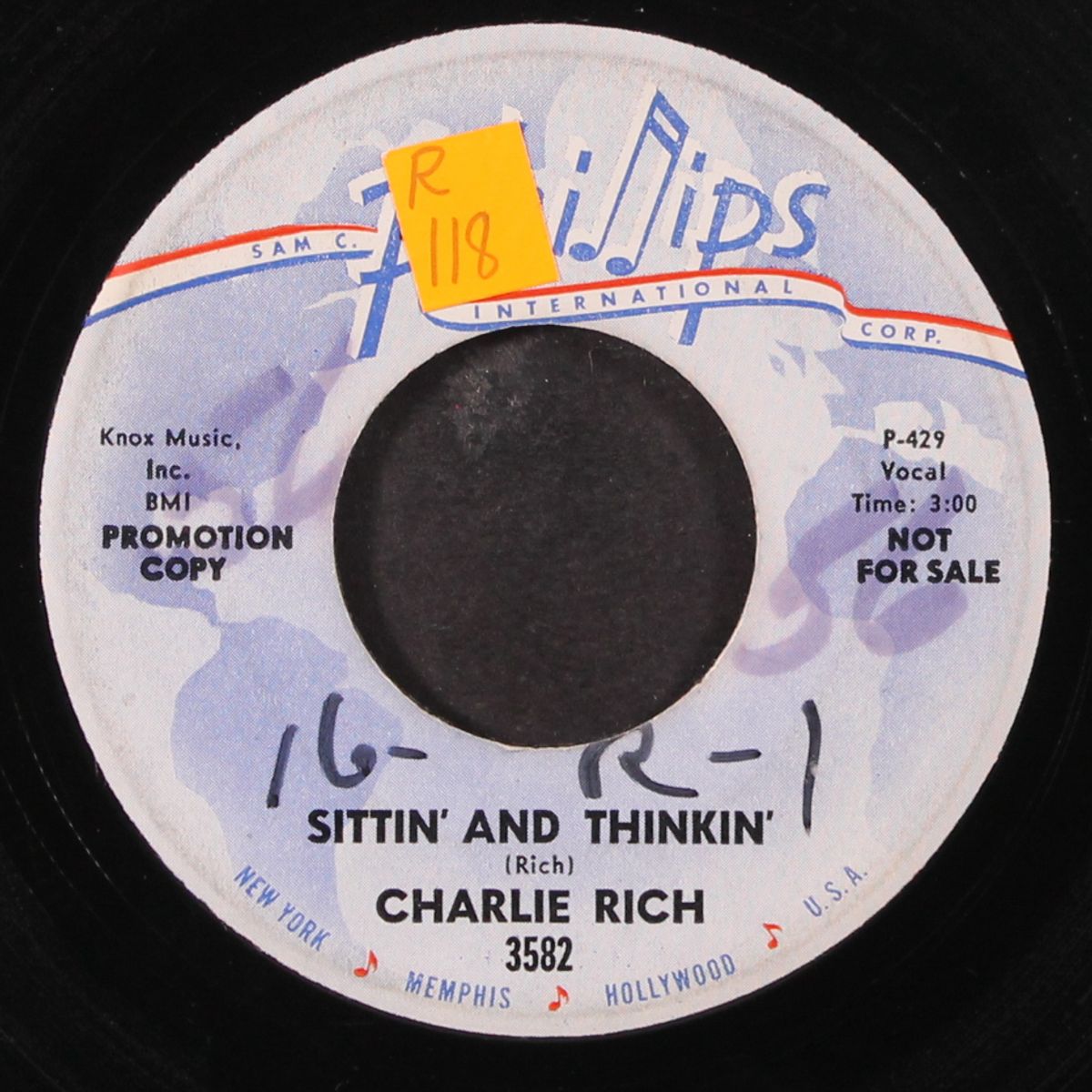 sittin' and thinkin' by CHARLIE RICH