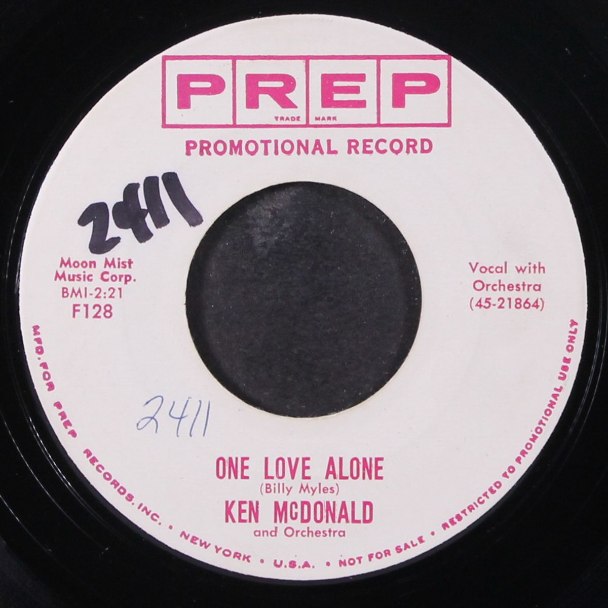 one love alone by KEN MCDONALD