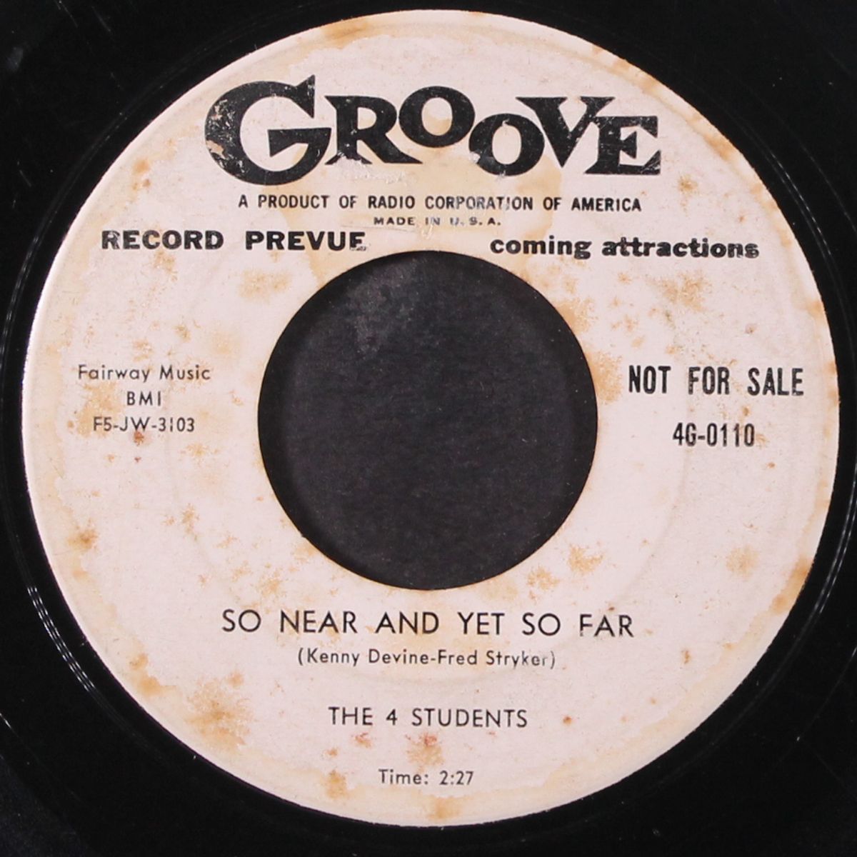 hot rotten soda pop / so near and yet so far by FOUR STUDENTS