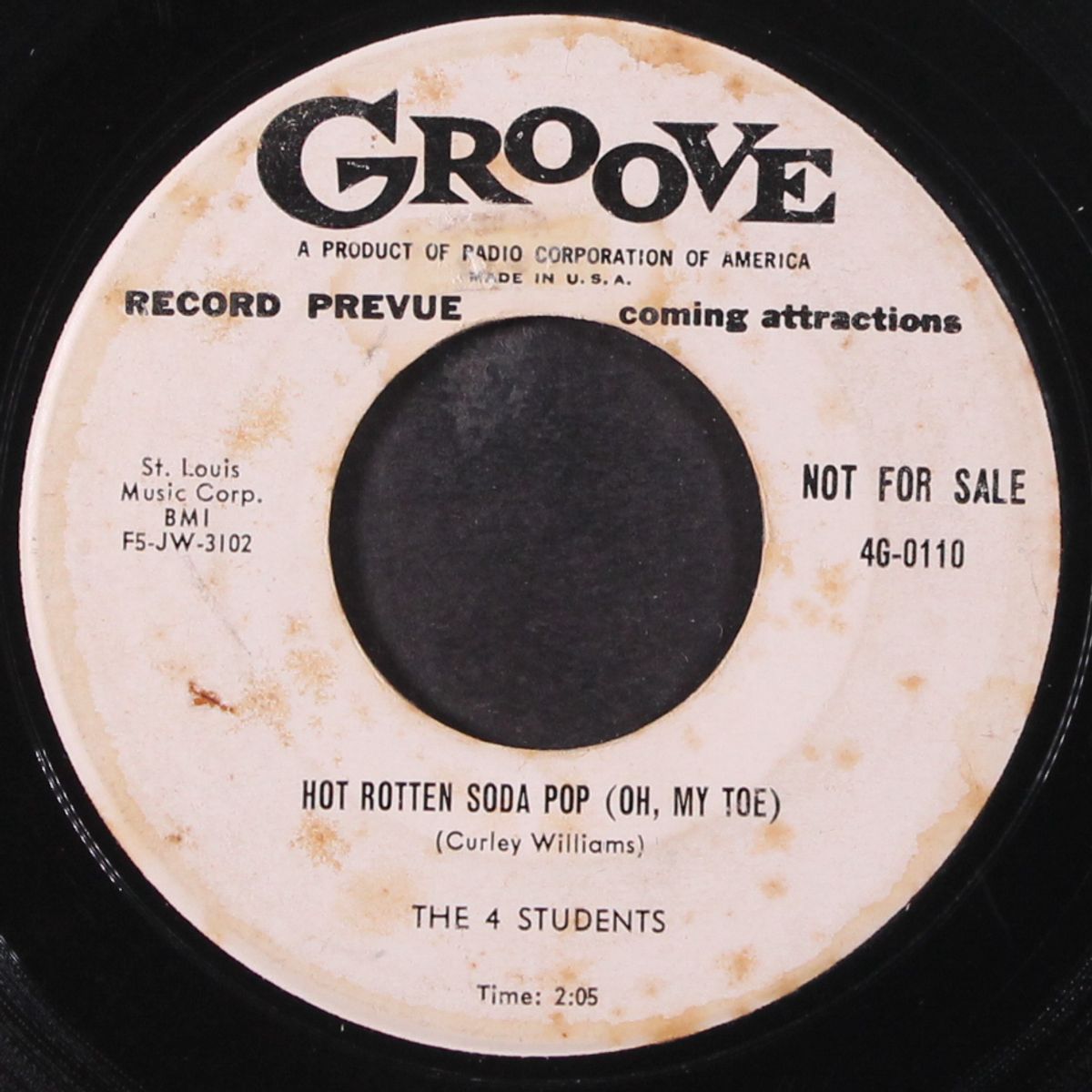 hot rotten soda pop / so near and yet so far by FOUR STUDENTS