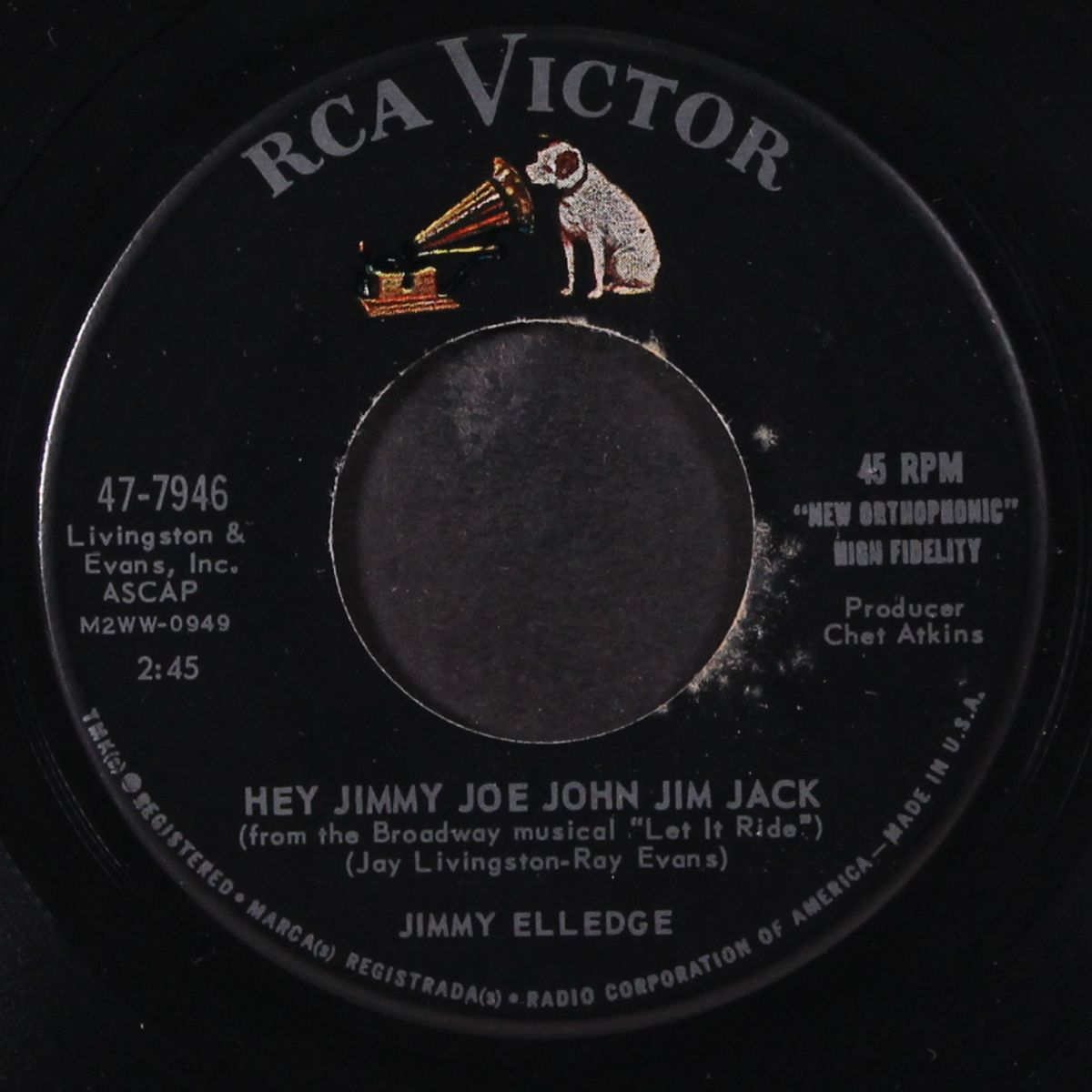 funny how time slips away / hey jimmy joe john jim jack by JIMMY ELLEDGE