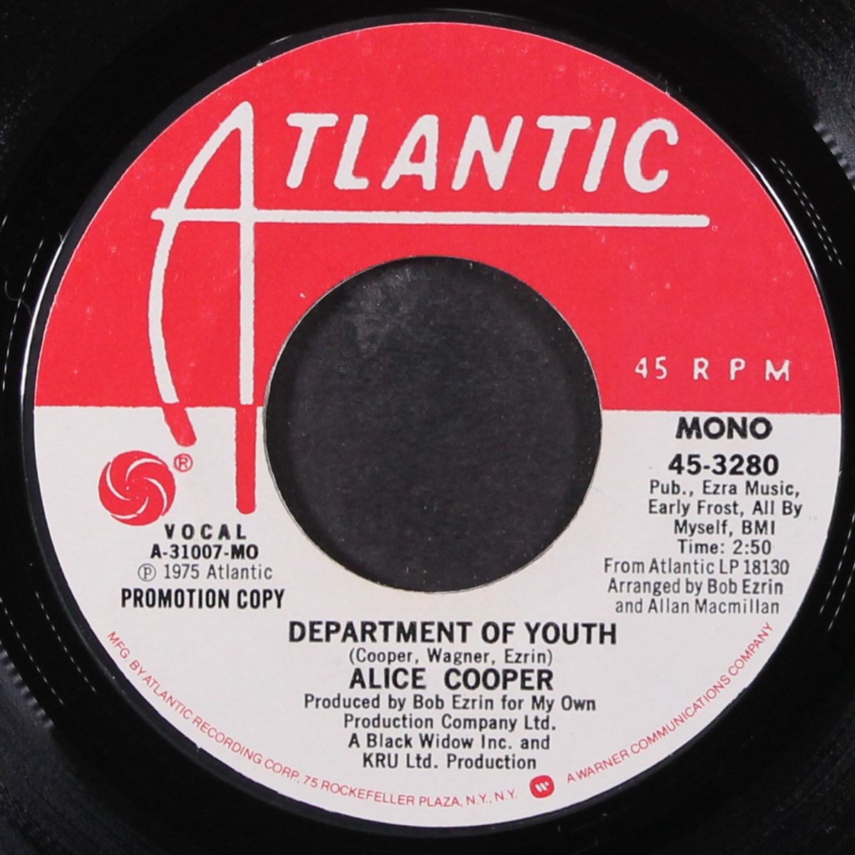 department of youth / mono by ALICE COOPER