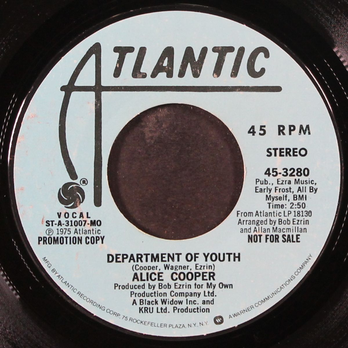 department of youth / mono by ALICE COOPER
