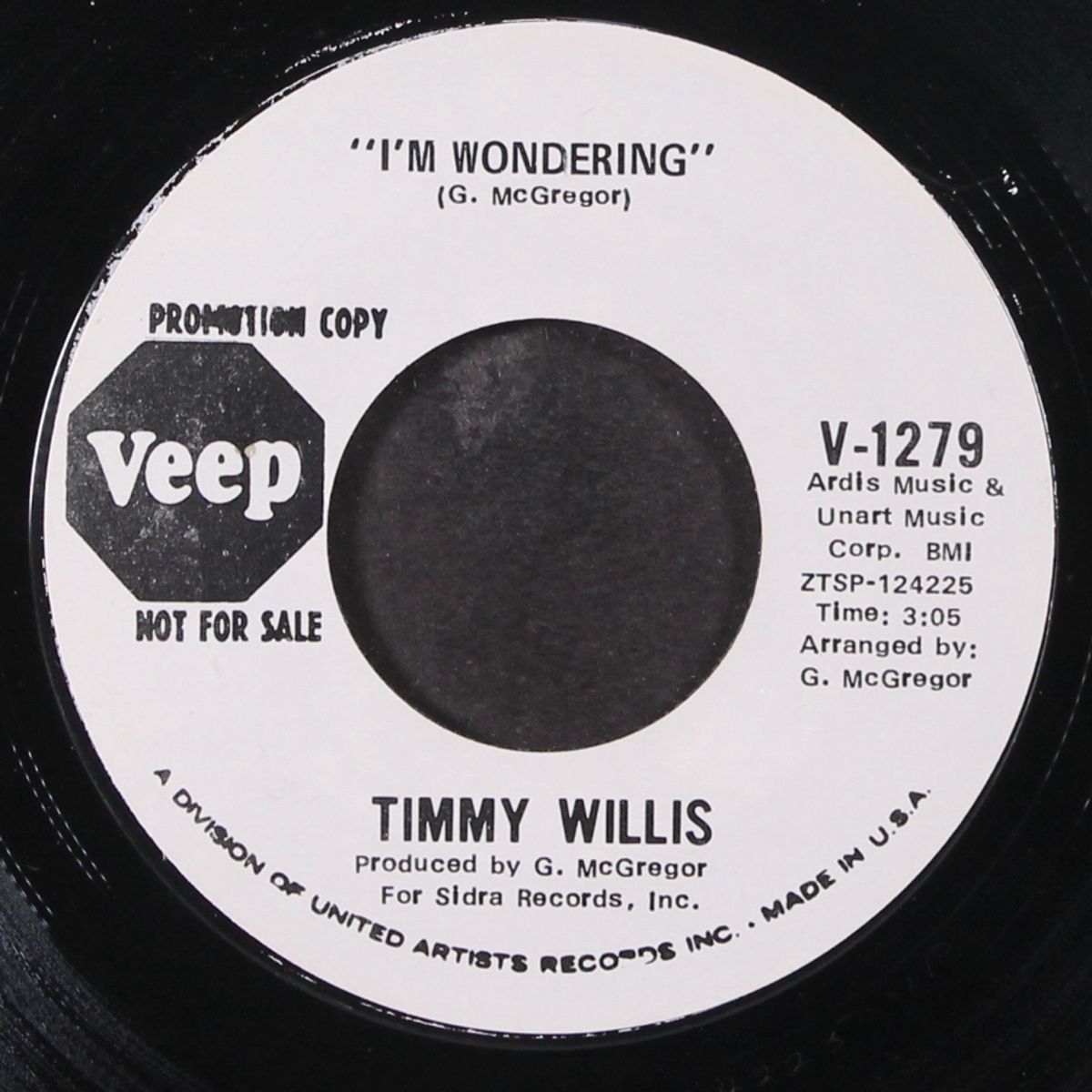 mr. soul satisfaction / i'm wondering by TIMMY WILLIS
