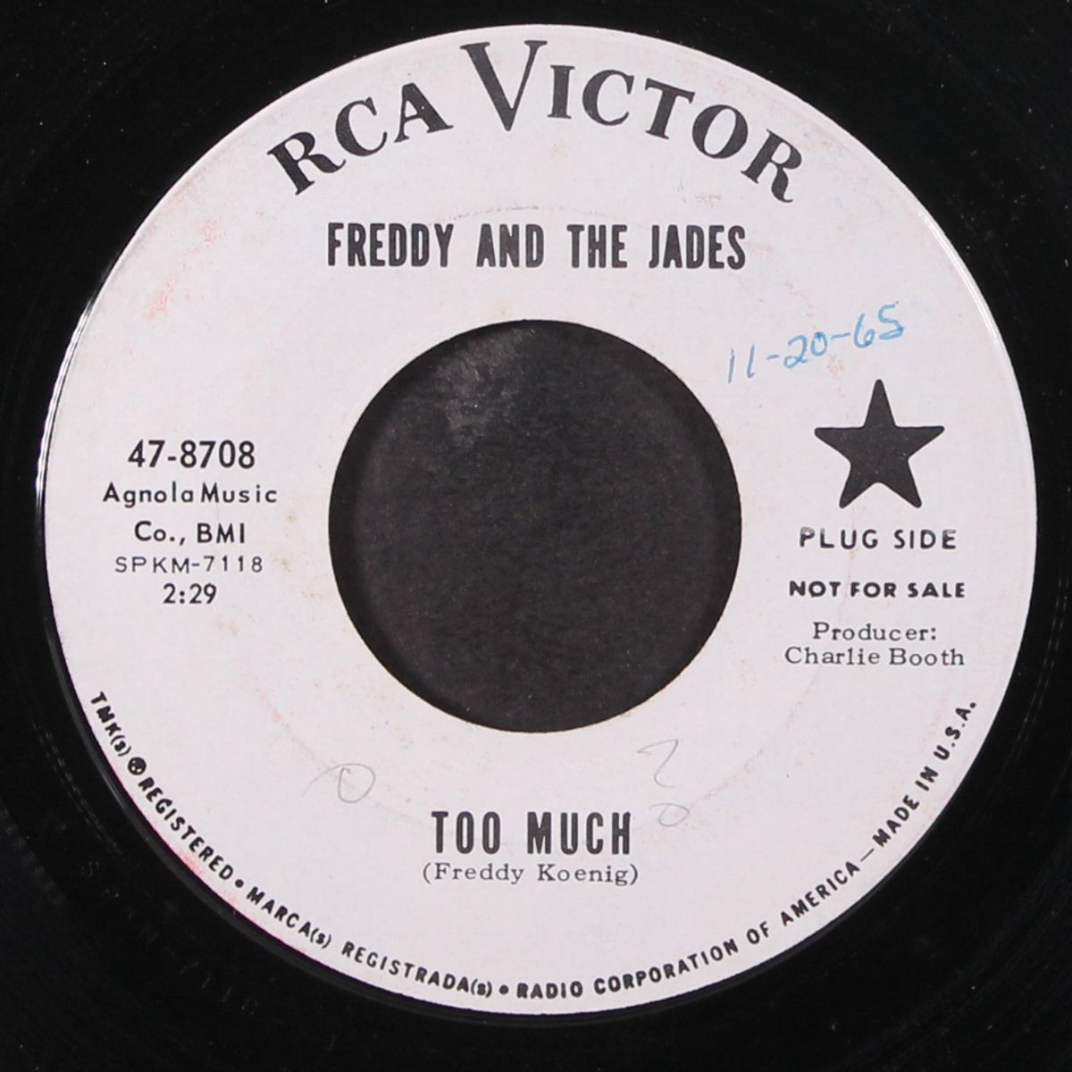 too much / searching for love by FREDDY & JADES