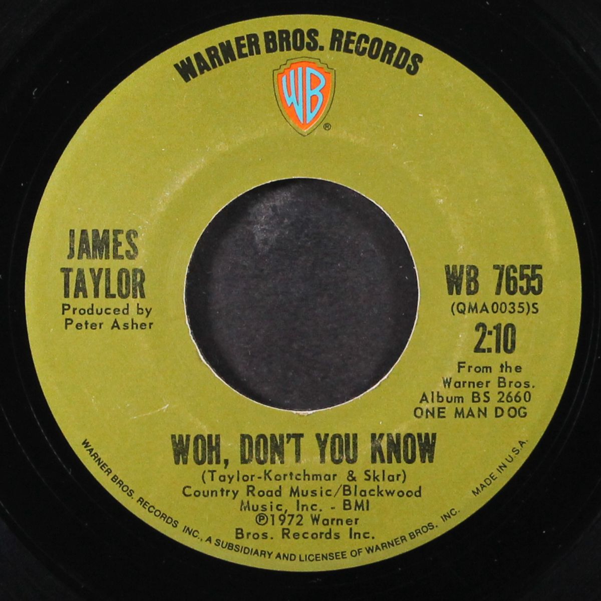 don't let me be lonely tonight by JAMES TAYLOR
