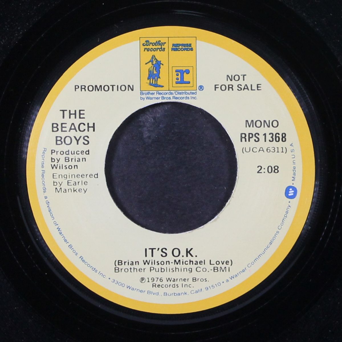 it's o.k. / mono by BEACH BOYS