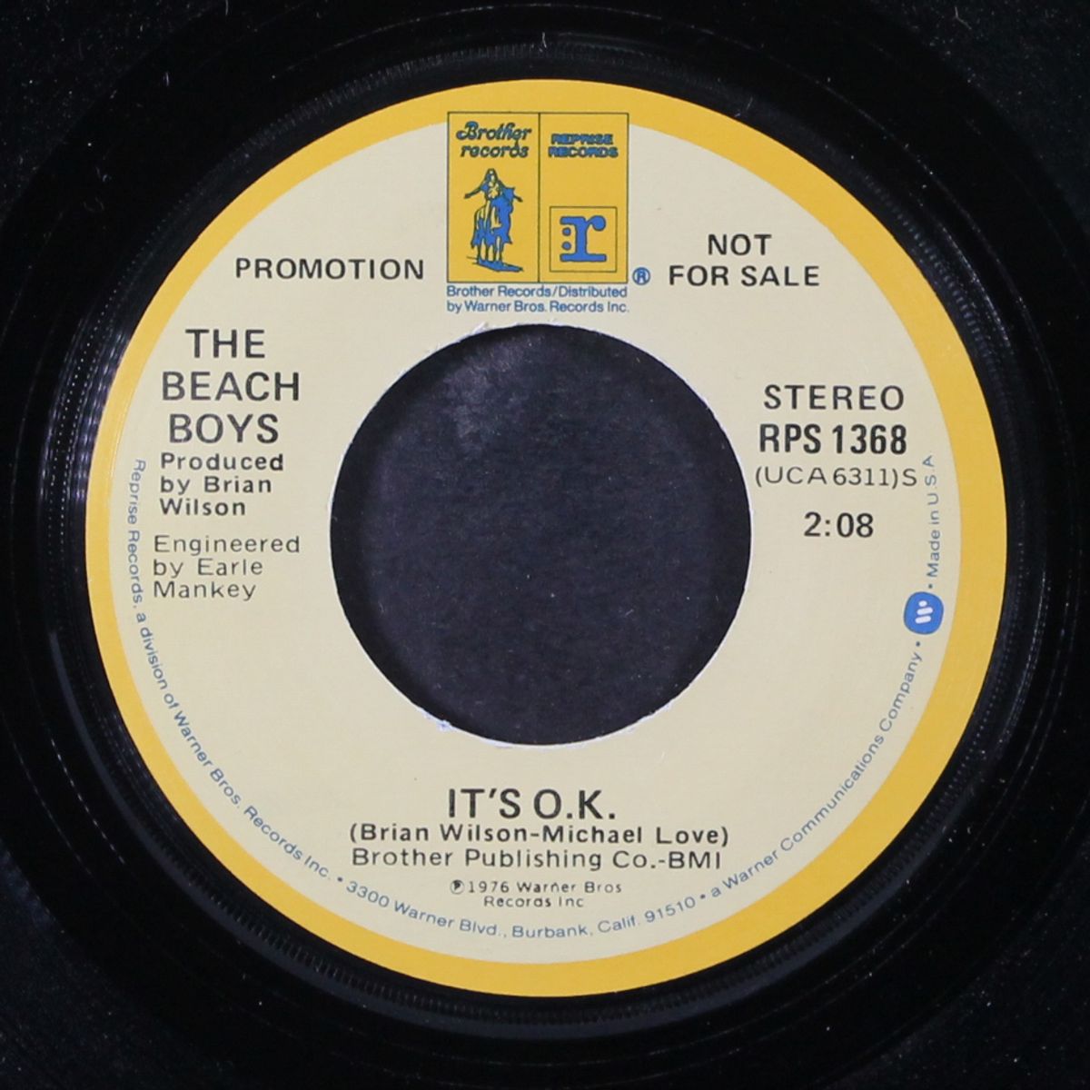 it's o.k. / mono by BEACH BOYS