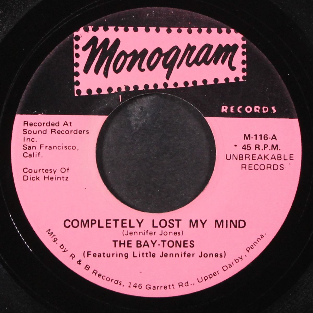 completely lost my mind / oh my darling by BAY-TONES