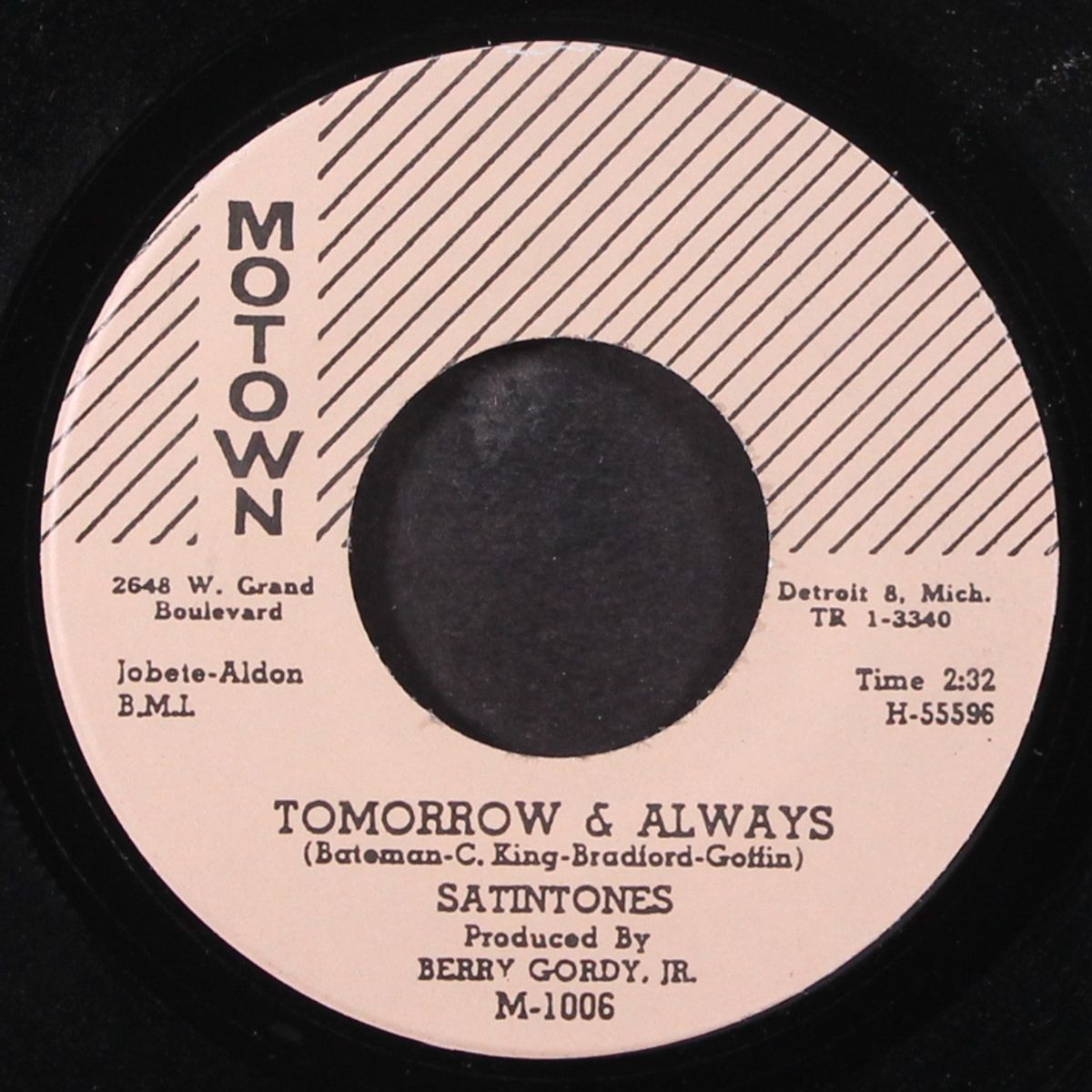 tomorrow & always / a love that can never be by SATINTONES