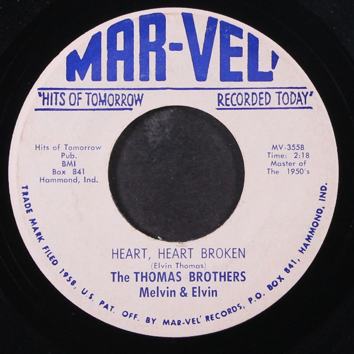 way high, way low / heart, heart broken by THOMAS BROTHERS