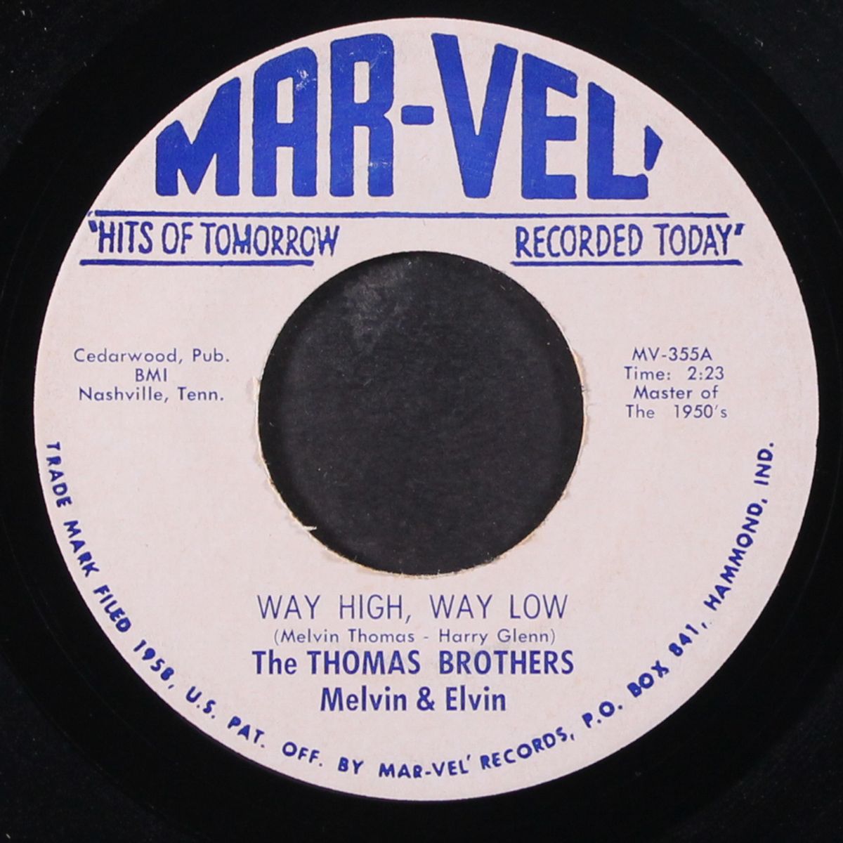 way high, way low / heart, heart broken by THOMAS BROTHERS