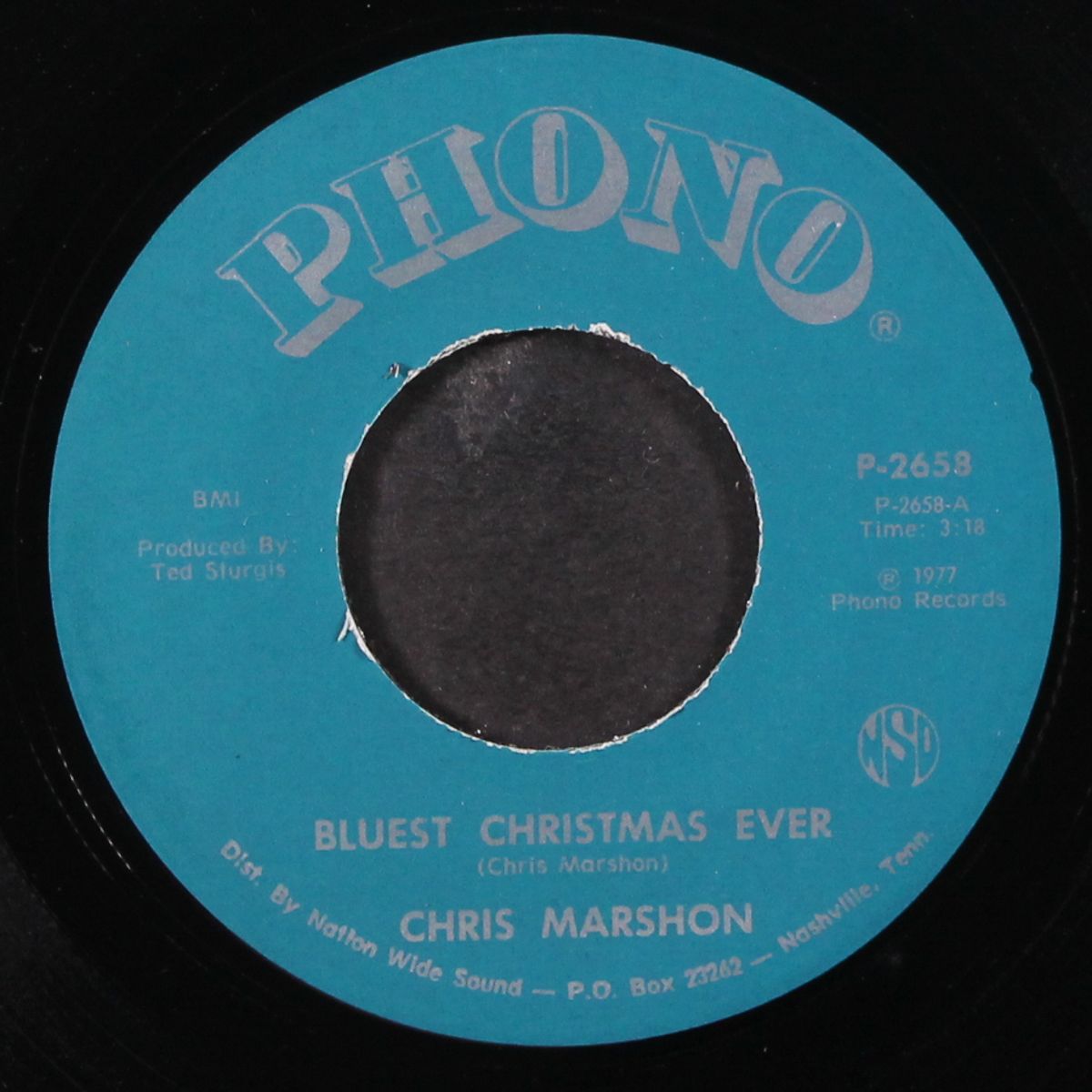 elvis, god's ready for a song / bluest christmas ever by CHRIS MARSHON