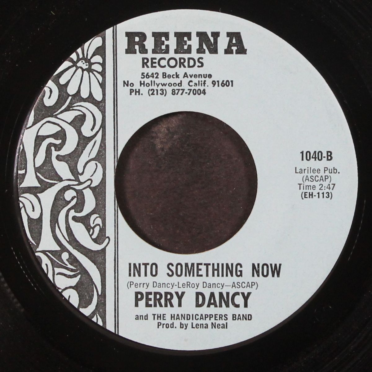 can't hide / into something now by PERRY DANCY
