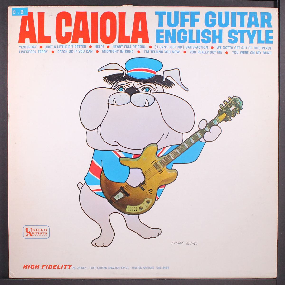 tuff guitar english style by AL CAIOLA