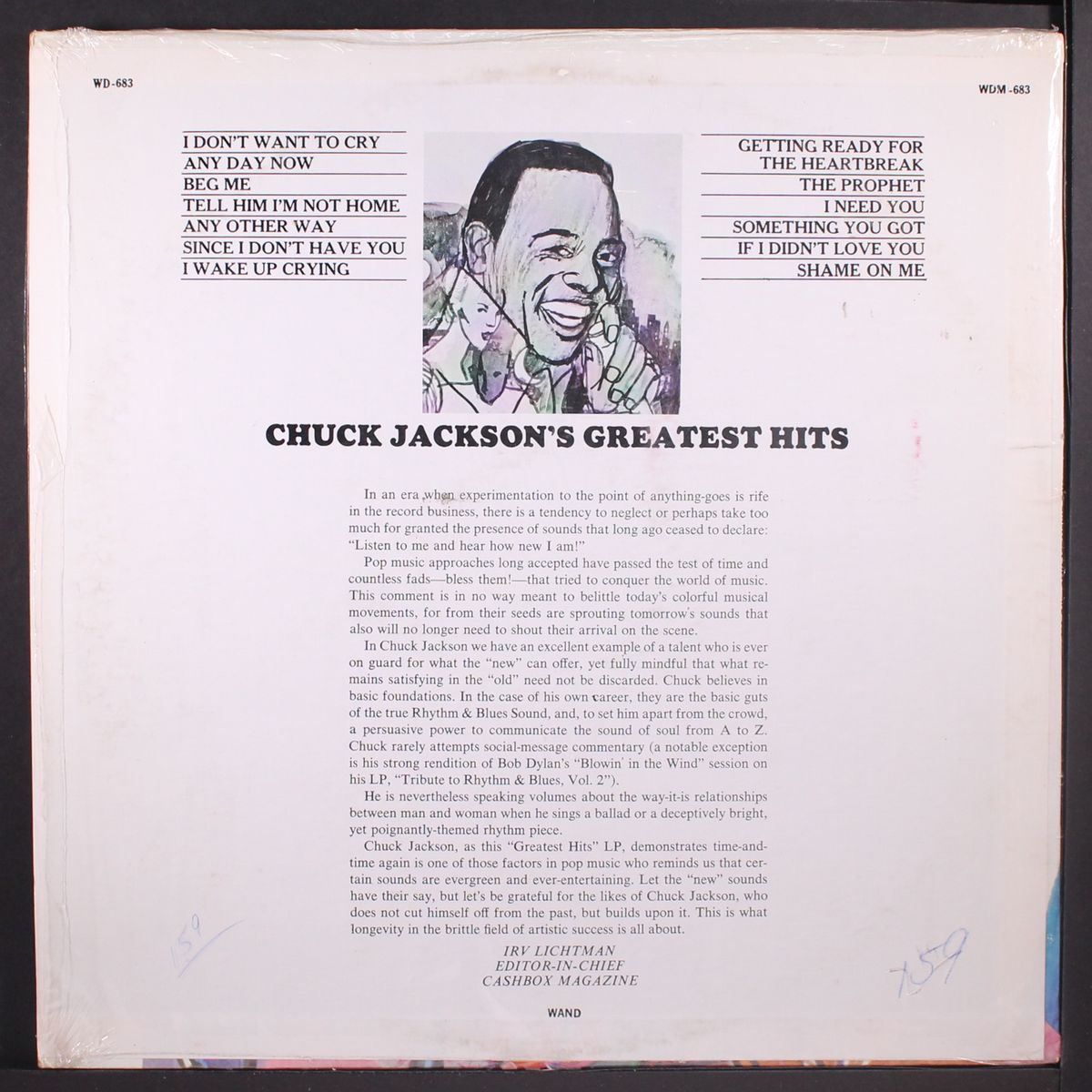 greatest hits by CHUCK JACKSON