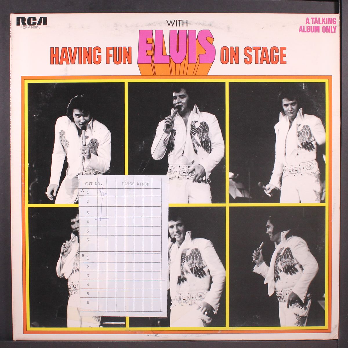 having fun with elvis on stage by ELVIS PRESLEY