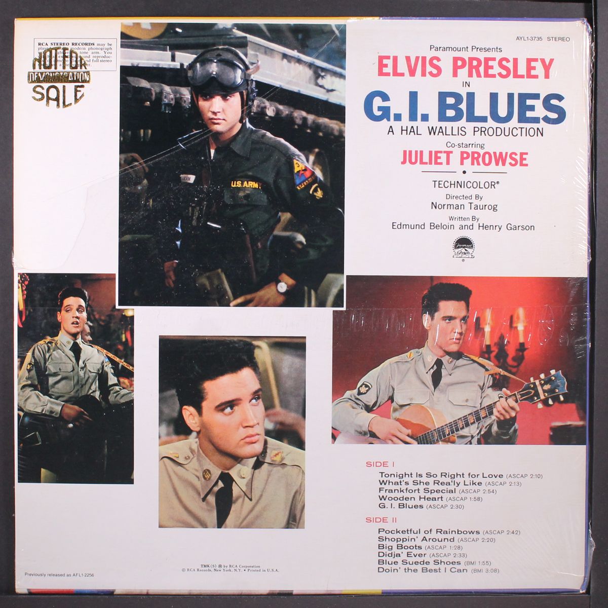 g.i. blues by ELVIS PRESLEY