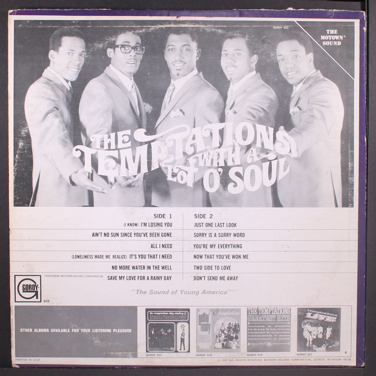 with a lot o' soul by TEMPTATIONS