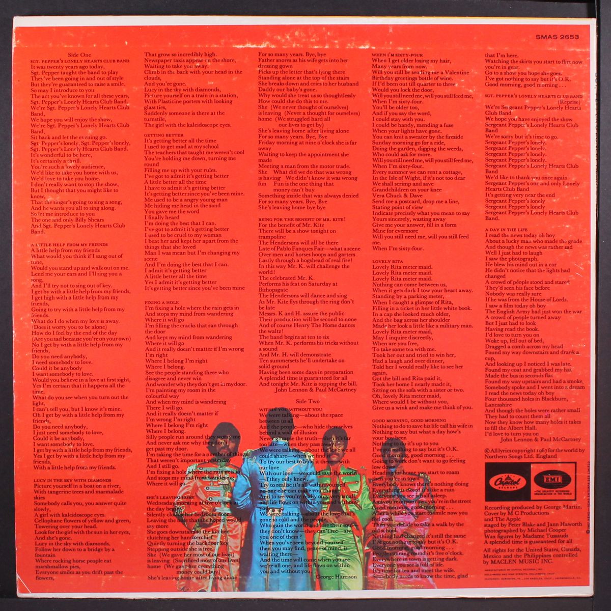 sgt. pepper's lonely hearts club band by BEATLES