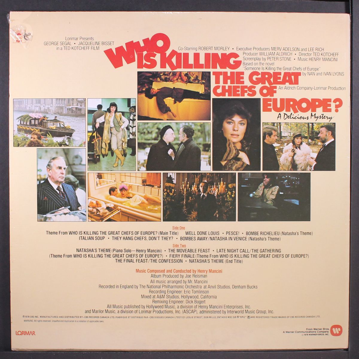 who is killing the great chefs of europe by SOUNDTRACK
