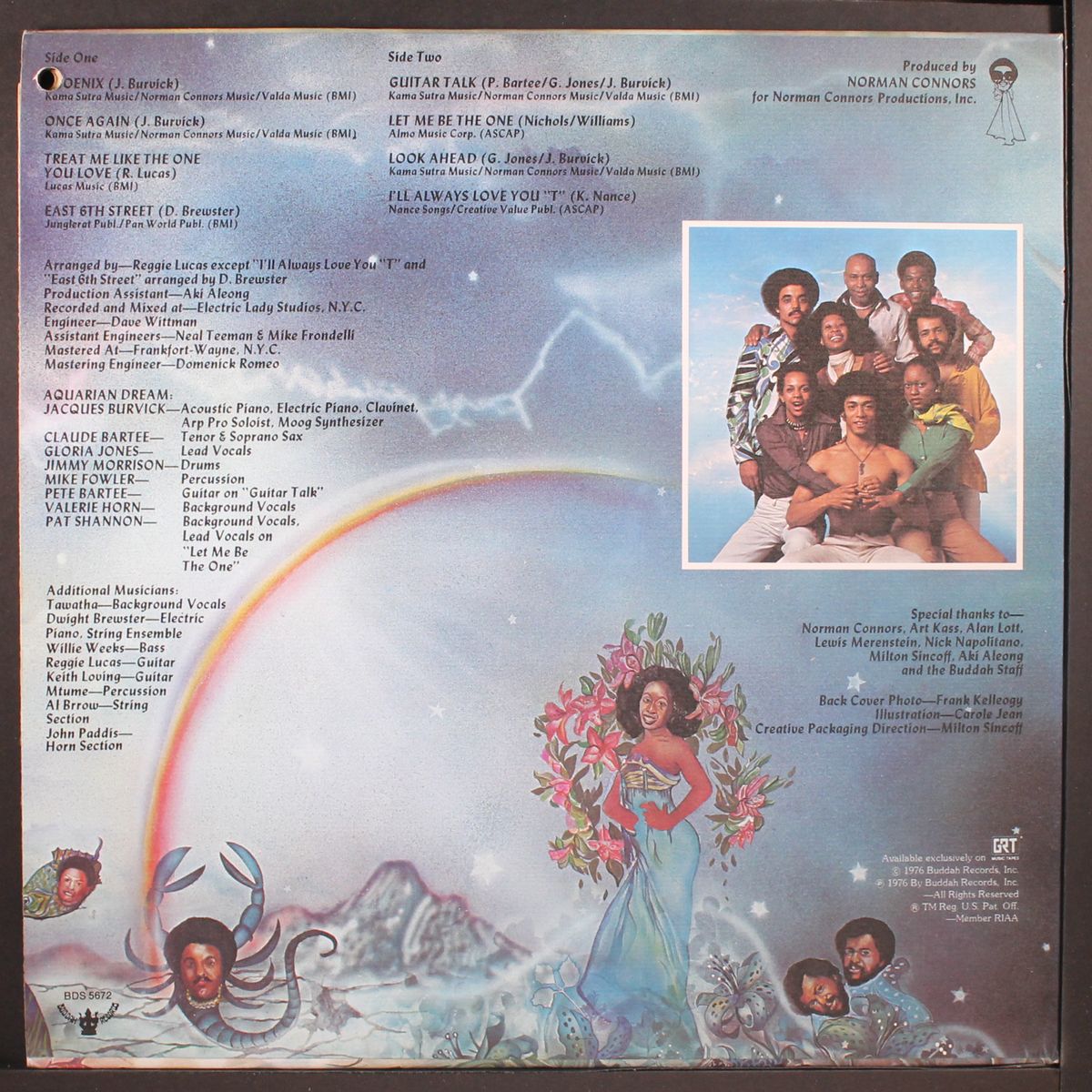 norman connors presents by AQUARIAN DREAM