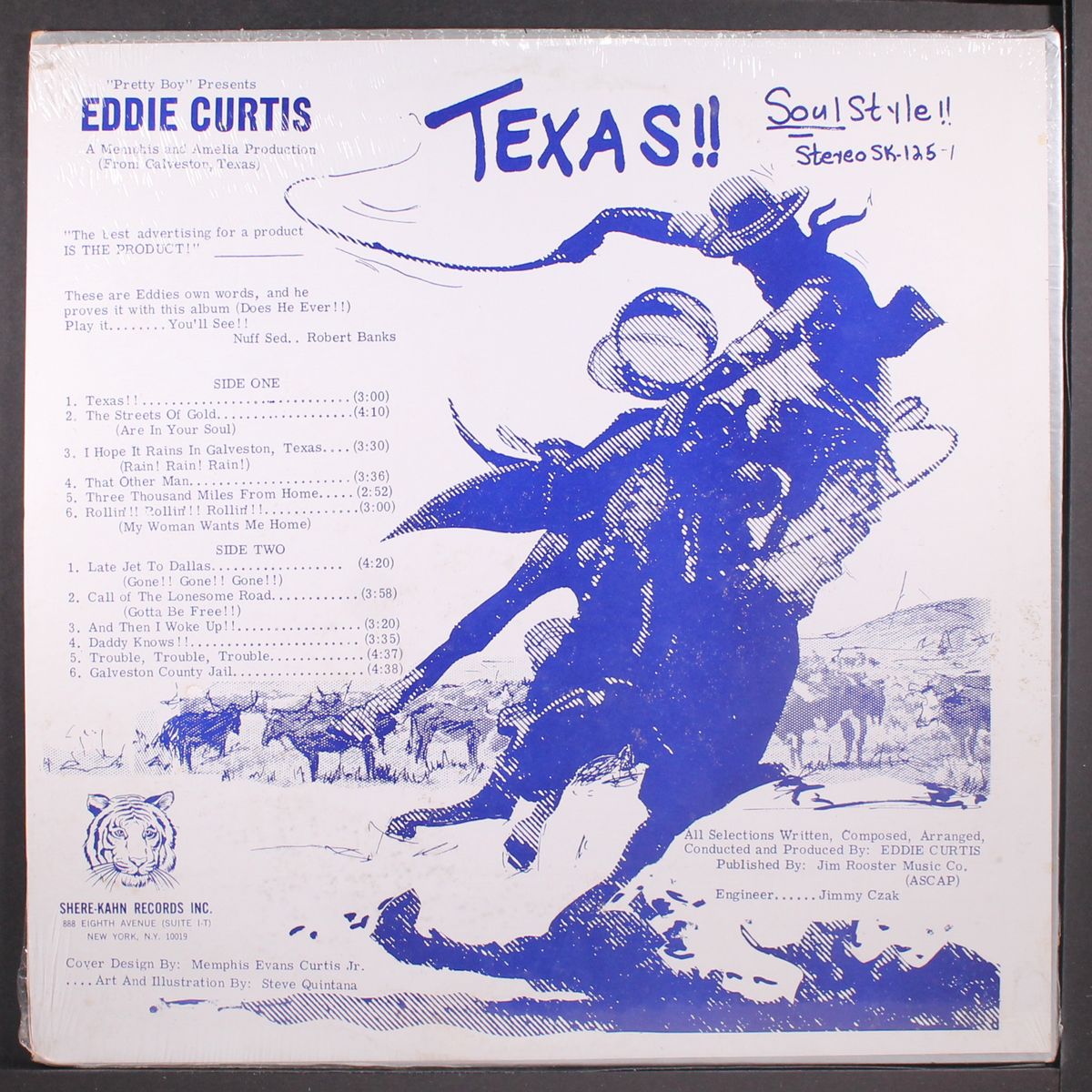 texas! soul style!! by EDDIE CURTIS
