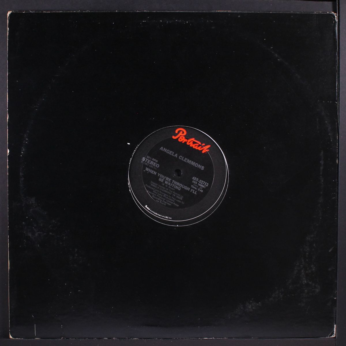 give me just a little more time / when you're through i'll be waiting by ANGELA CLEMMONS