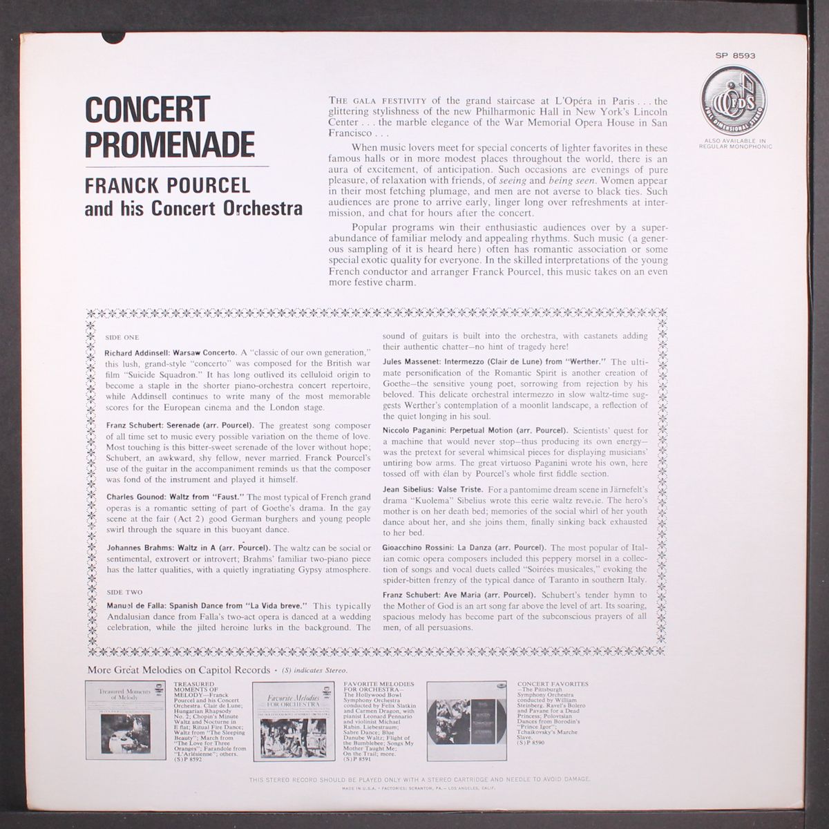 concert promenade by FRANCK POURCEL