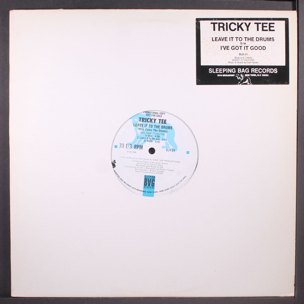 leave it to the drums / i've got it good by TRICKY TEE