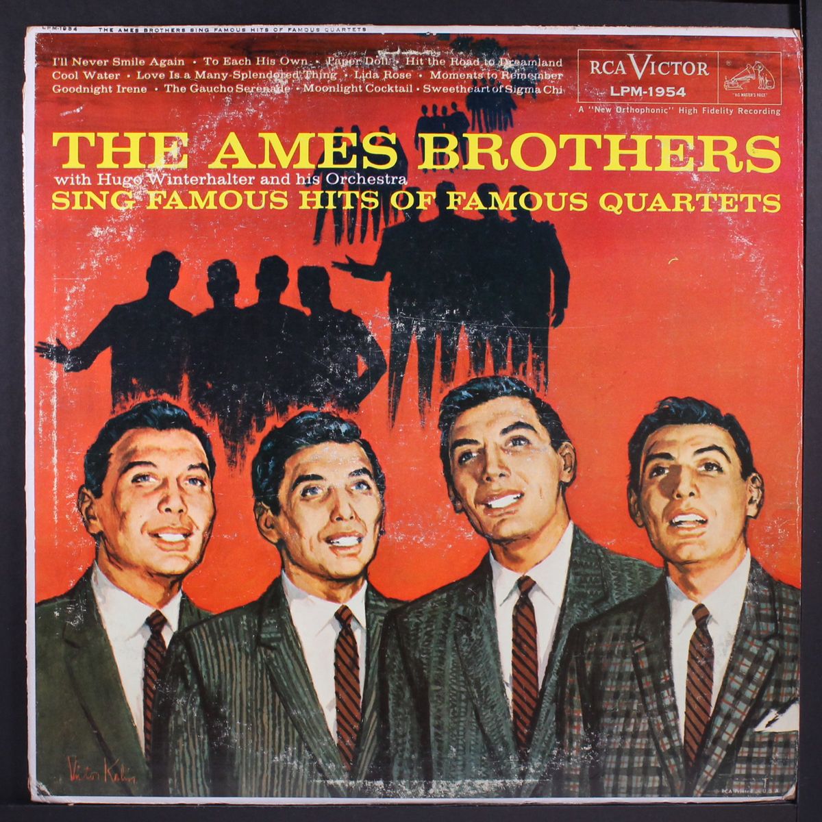 famous hits of famous quartets by AMES BROTHERS