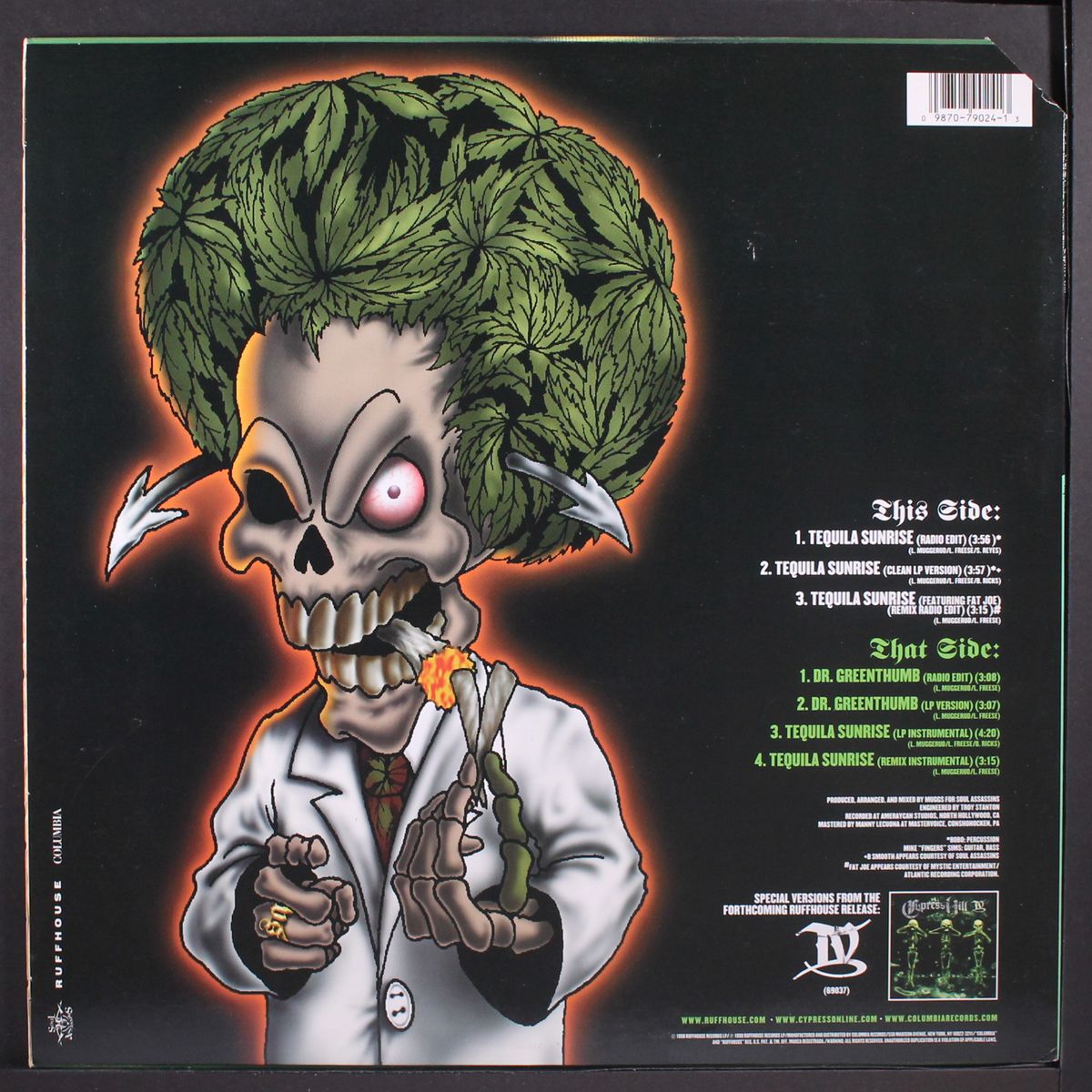 tequila sunrise / dr. greentumb by CYPRESS HILL