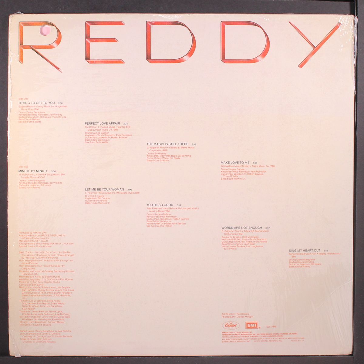 reddy by HELEN REDDY