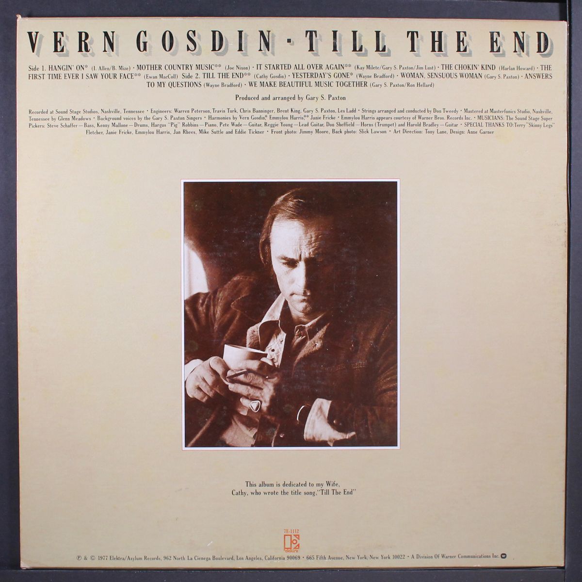 till the end by VERN GOSDIN