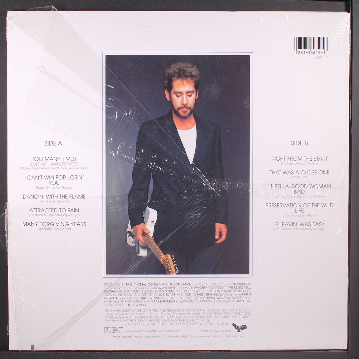 too many times by EARL THOMAS CONLEY