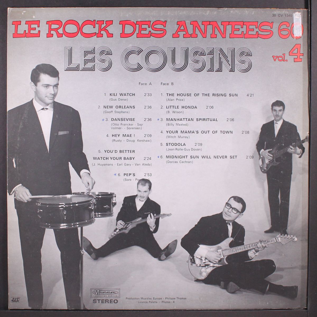 le rock des annees 60, vol. 4 by COUSINS