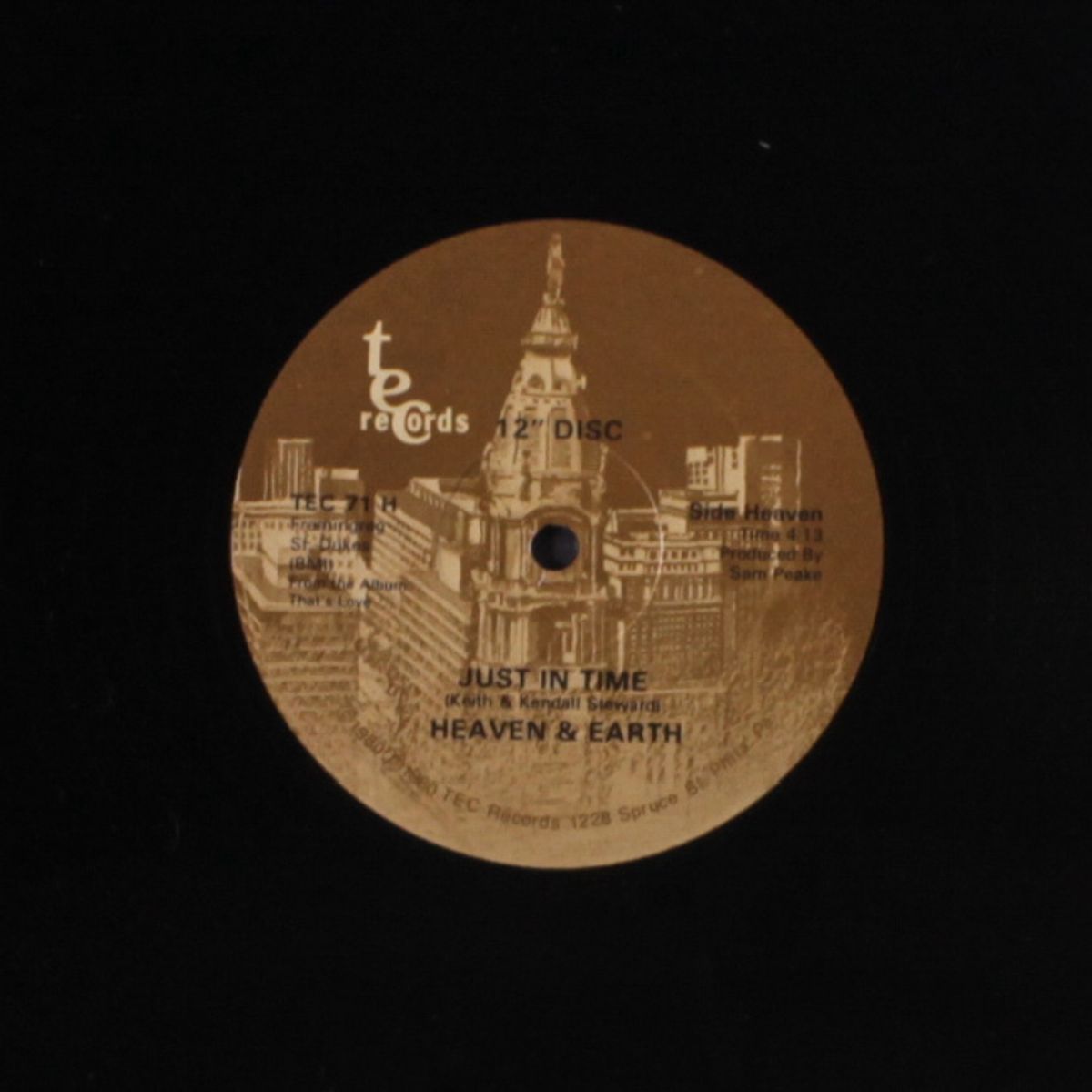kick it out / just in time by HEAVEN & EARTH