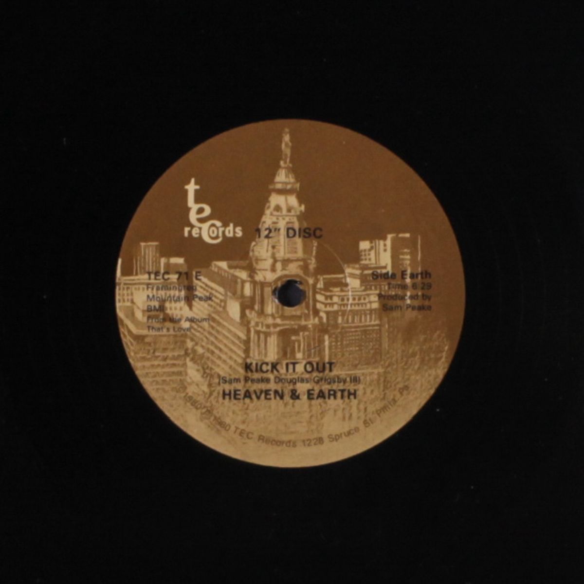 kick it out / just in time by HEAVEN & EARTH