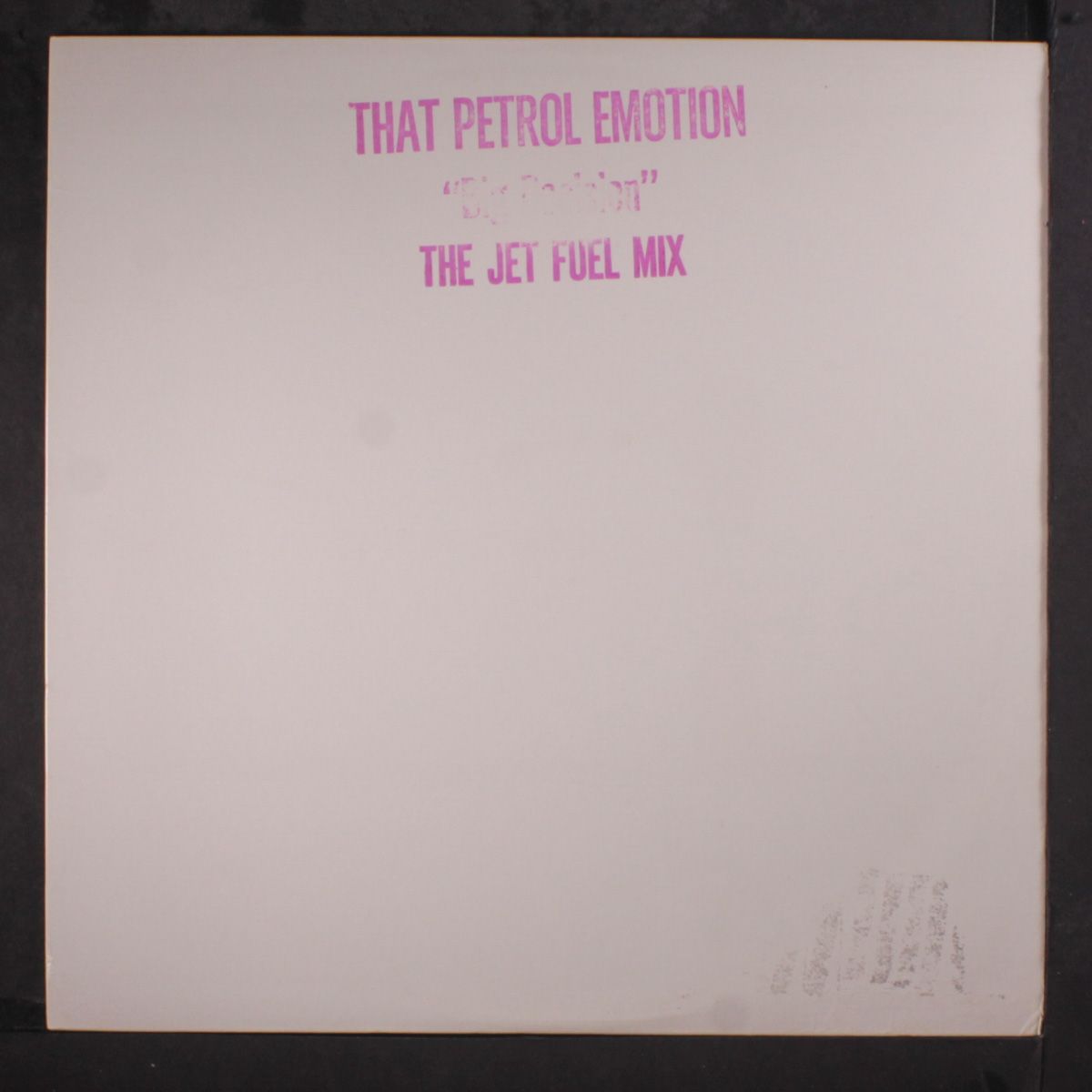 big decision (jet fuel mix) by THAT PETROL EMOTION
