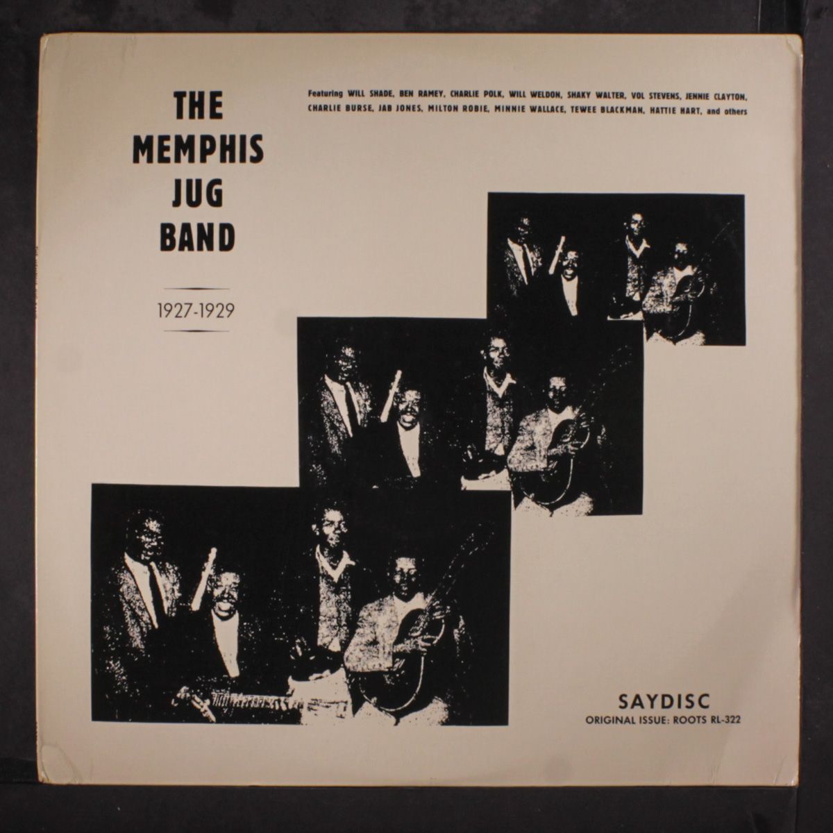 1927-29 by MEMPHIS JUG BAND