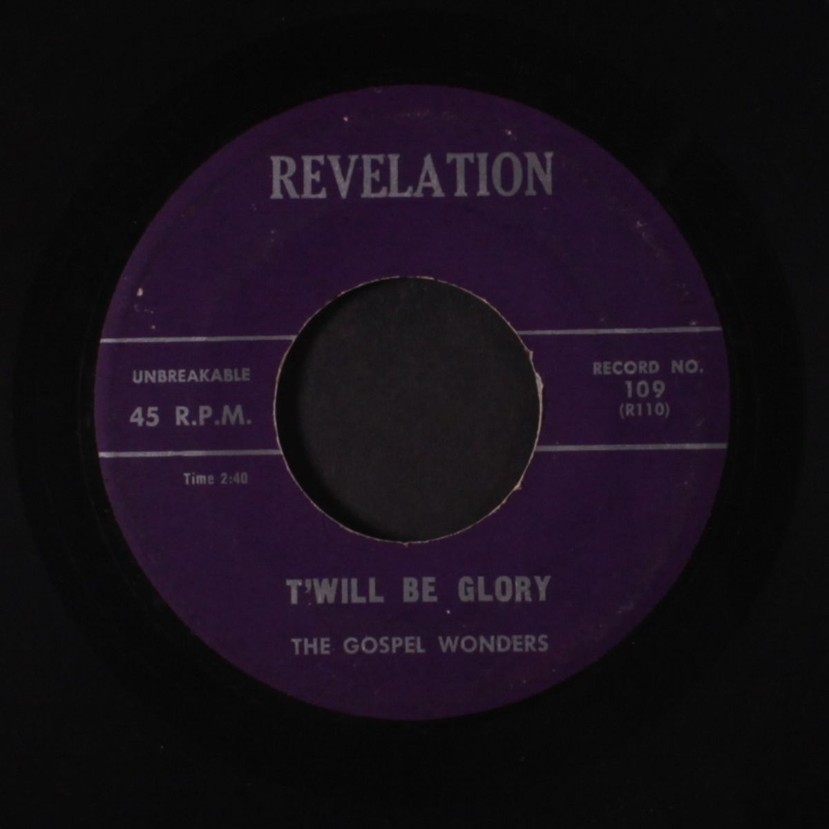 he will supply / t'will be glory by GOSPEL WONDERS