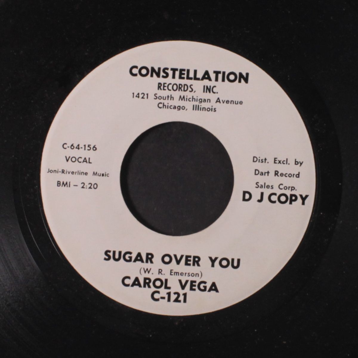 i need you around / sugar over you by CAROL VEGA