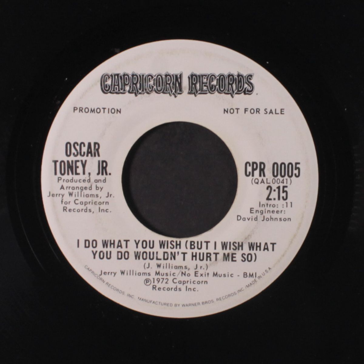 thank you, honey chile by OSCAR TONEY, JR.