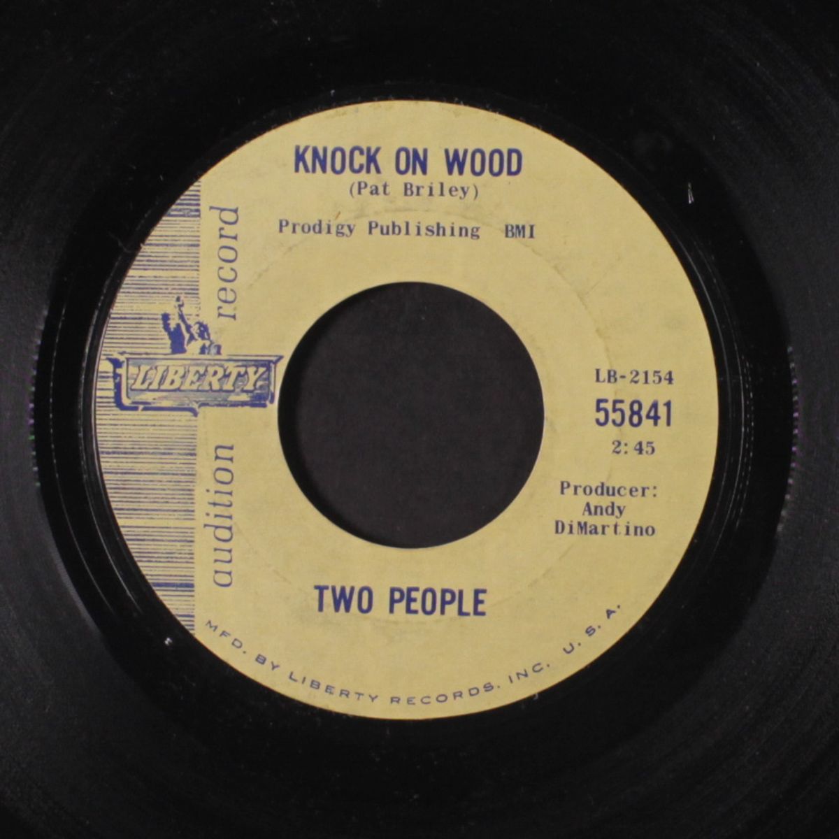 the two of us / knock on wood by TWO PEOPLE