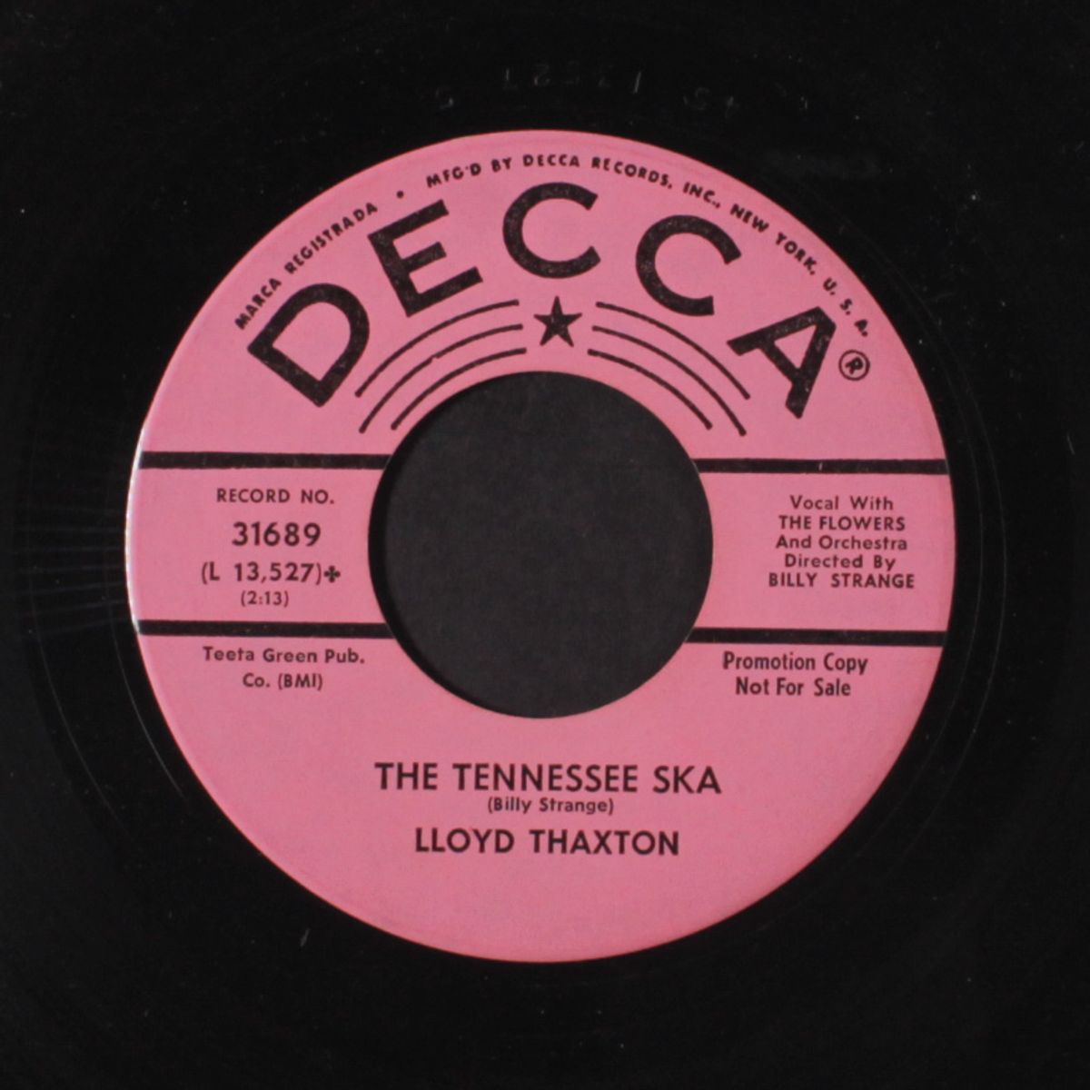 chug-a-lug / the tennessee ska by LLOYD THAXTON