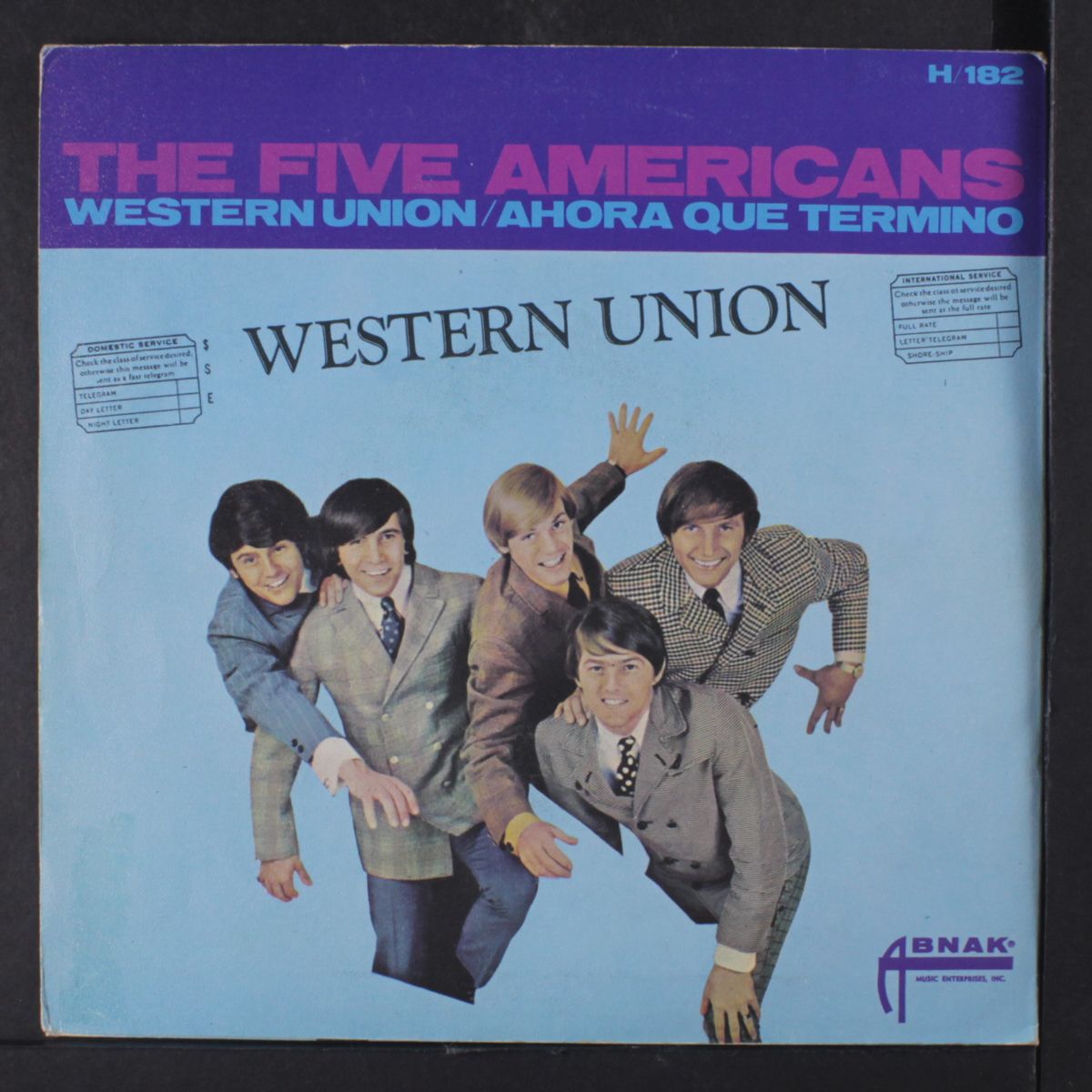 western union / now that it's over by FIVE AMERICANS