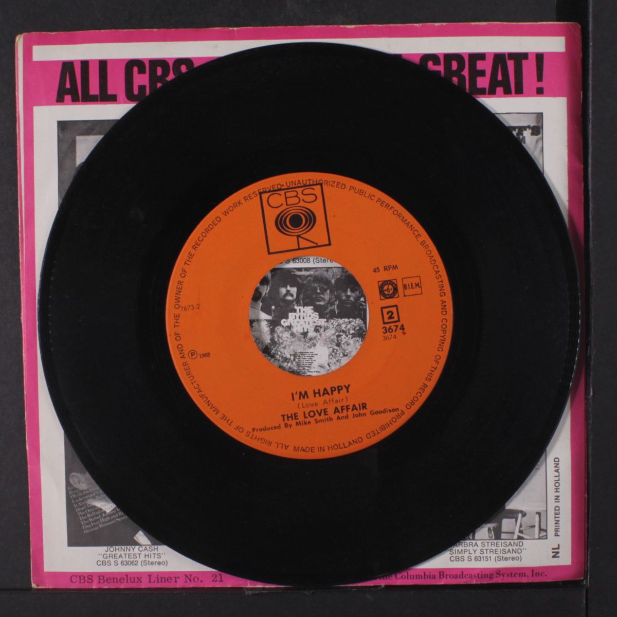day without love / i'm happy by LOVE AFFAIR
