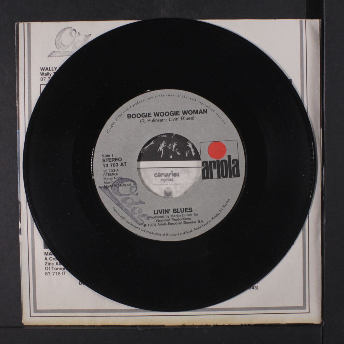 boogie woogie woman / ricochet by LIVIN' BLUES